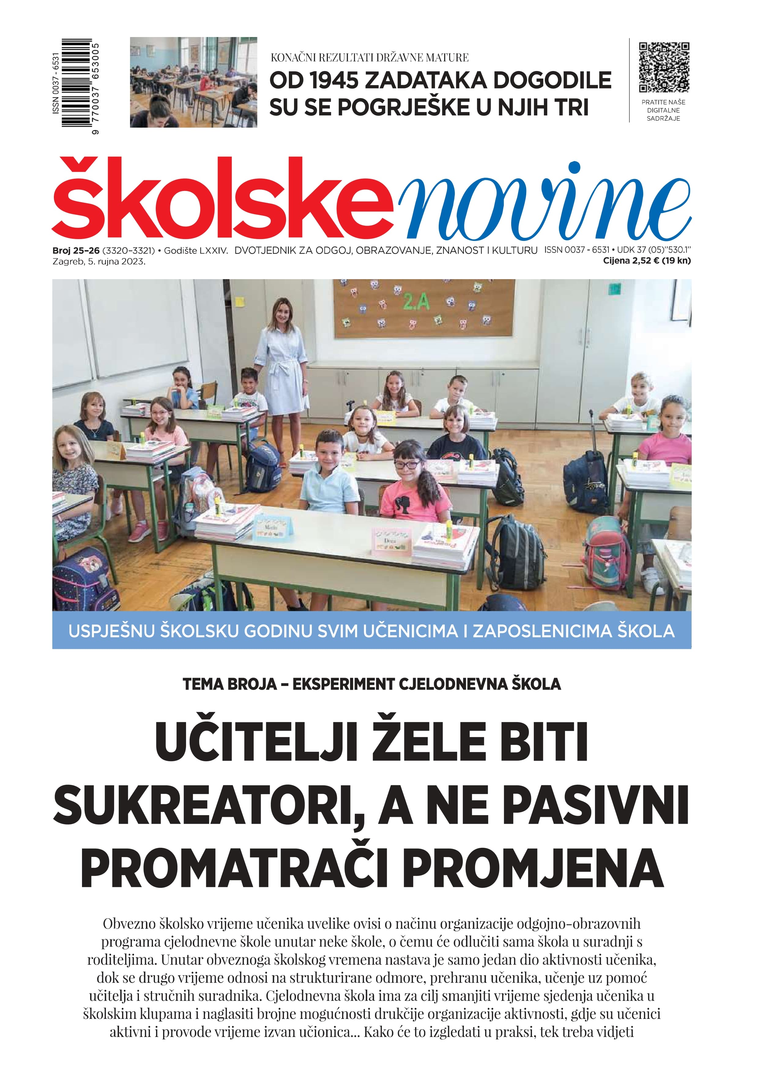 Učitelji žele biti sukreatori, a ne pasivni promatrači promjena
