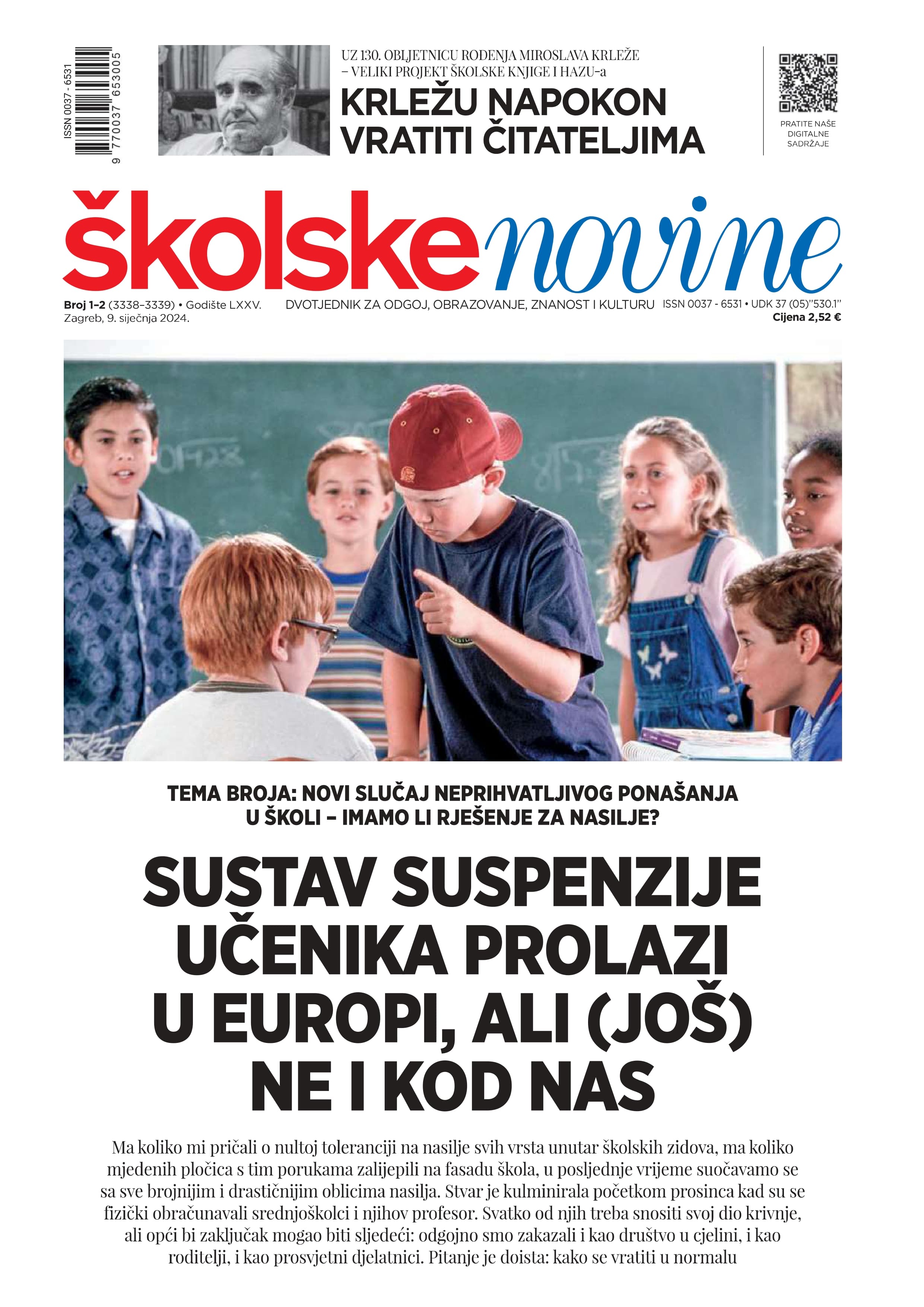 Sustav suspenzije učenika prolazi u Europi, ali (još) ne i kod nas