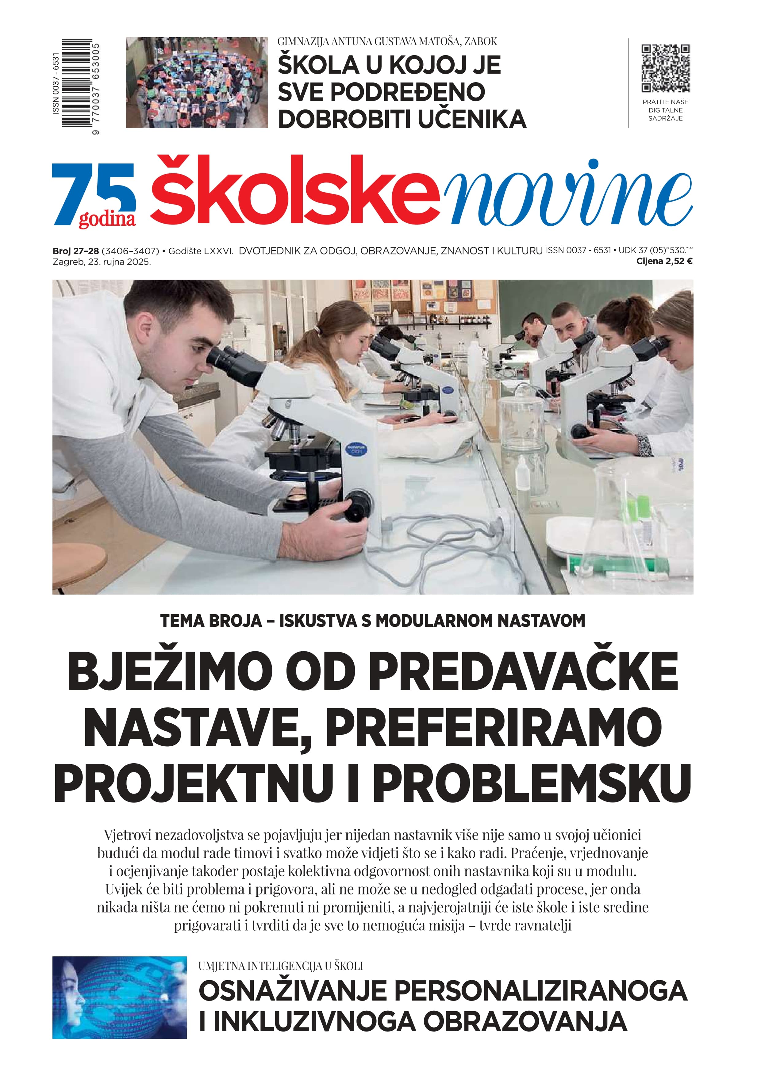 Bježimo od predavačke nastave, preferiramo projektnu i problemsku