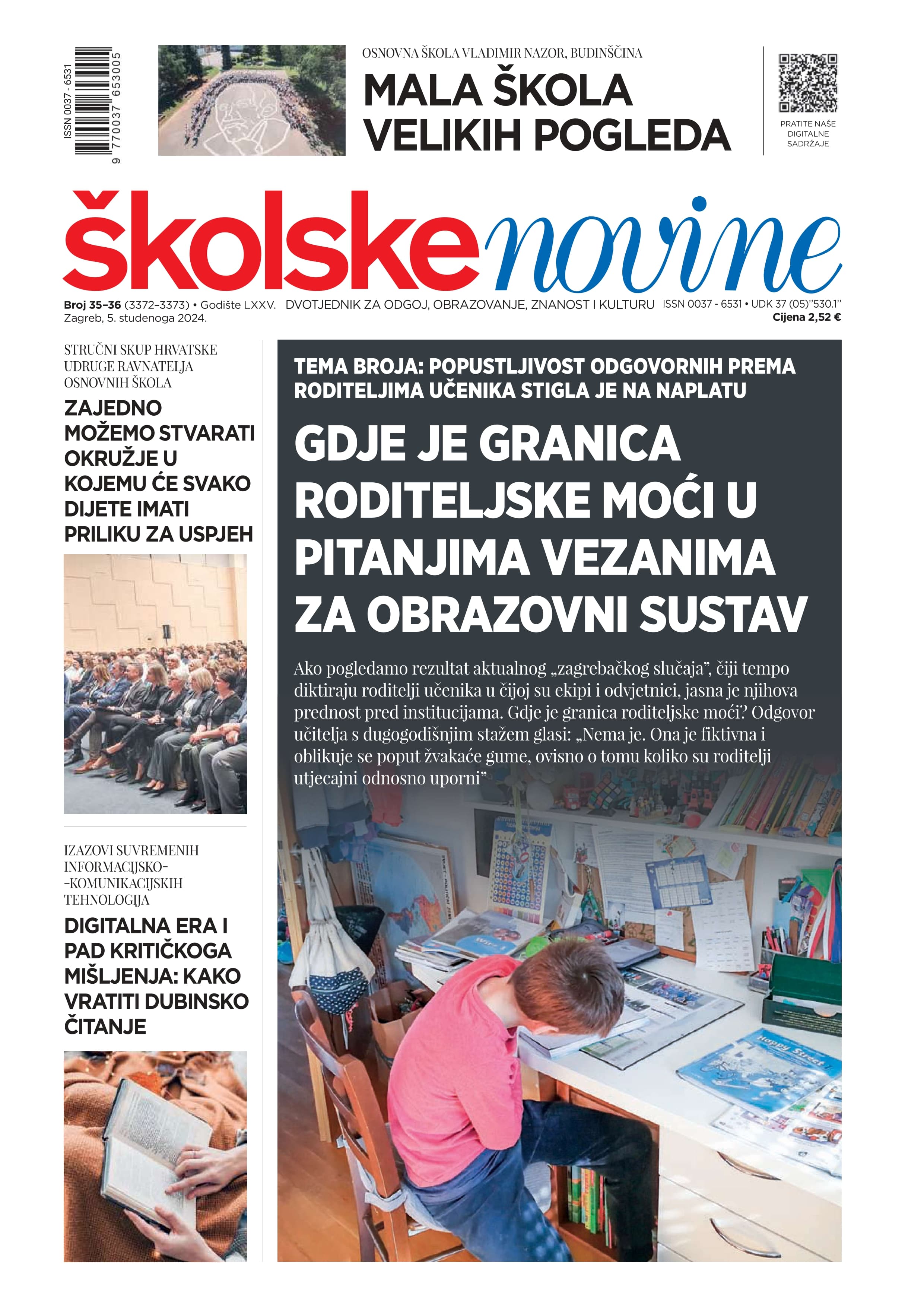Gdje je granica roditeljske moći u pitanjima vezanima za obrazovni sustav