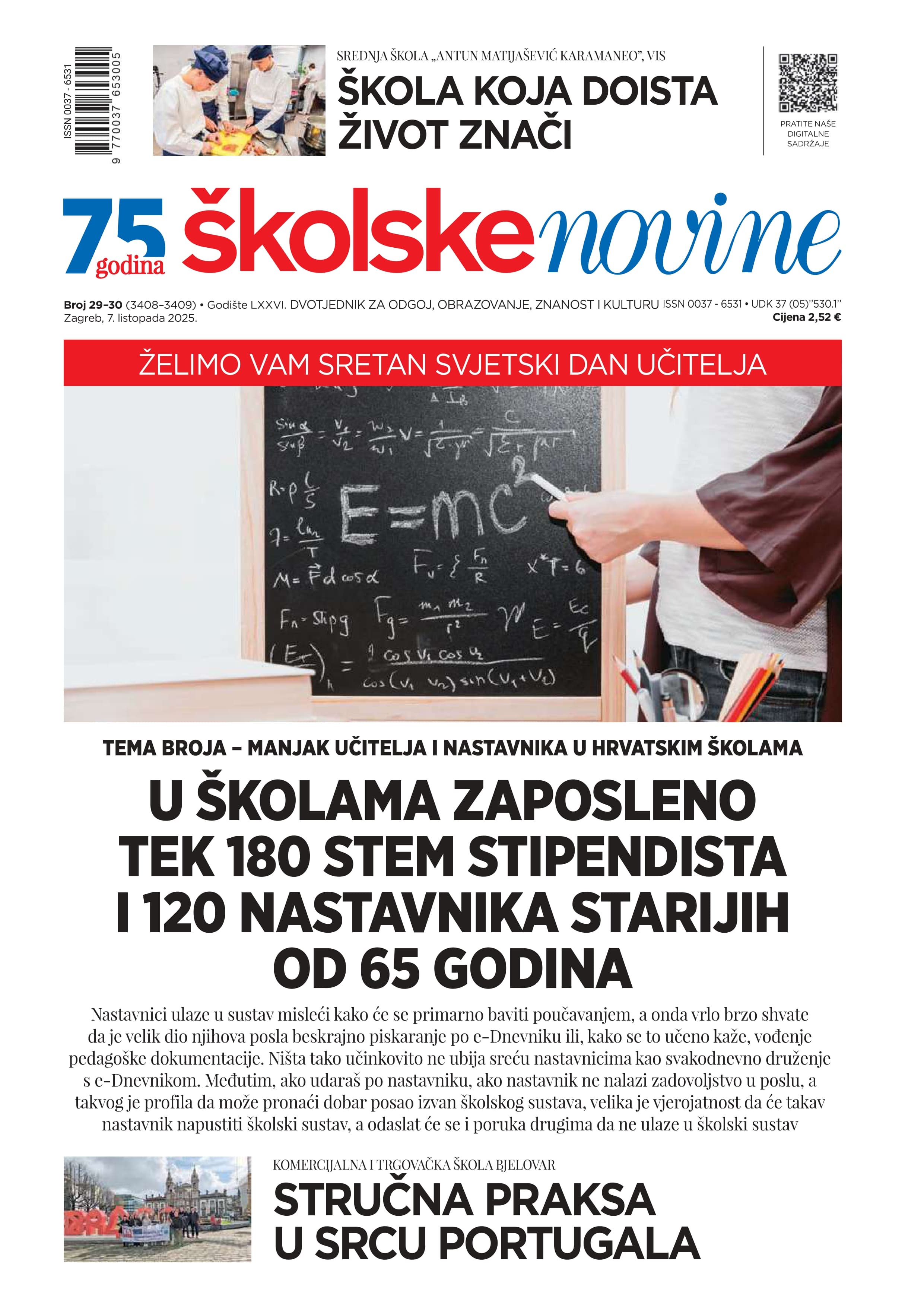 U školama zaposleno tek 180 STEM stipendista i 120 nastavnika starijih od 65 godina