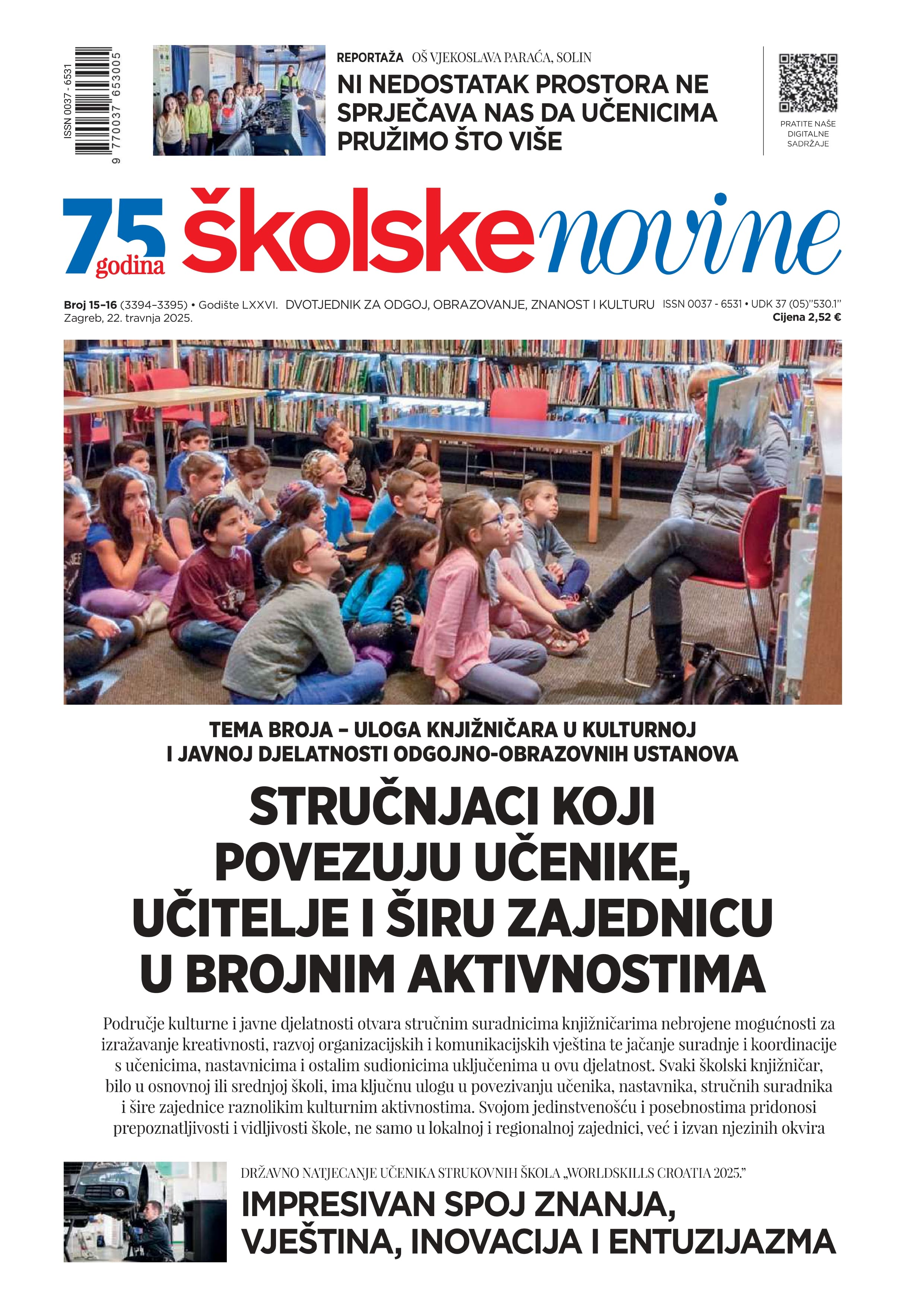 Stručnjaci koji povezuju učenike, učitelje i širu zajednicu u brojnim aktivnostima