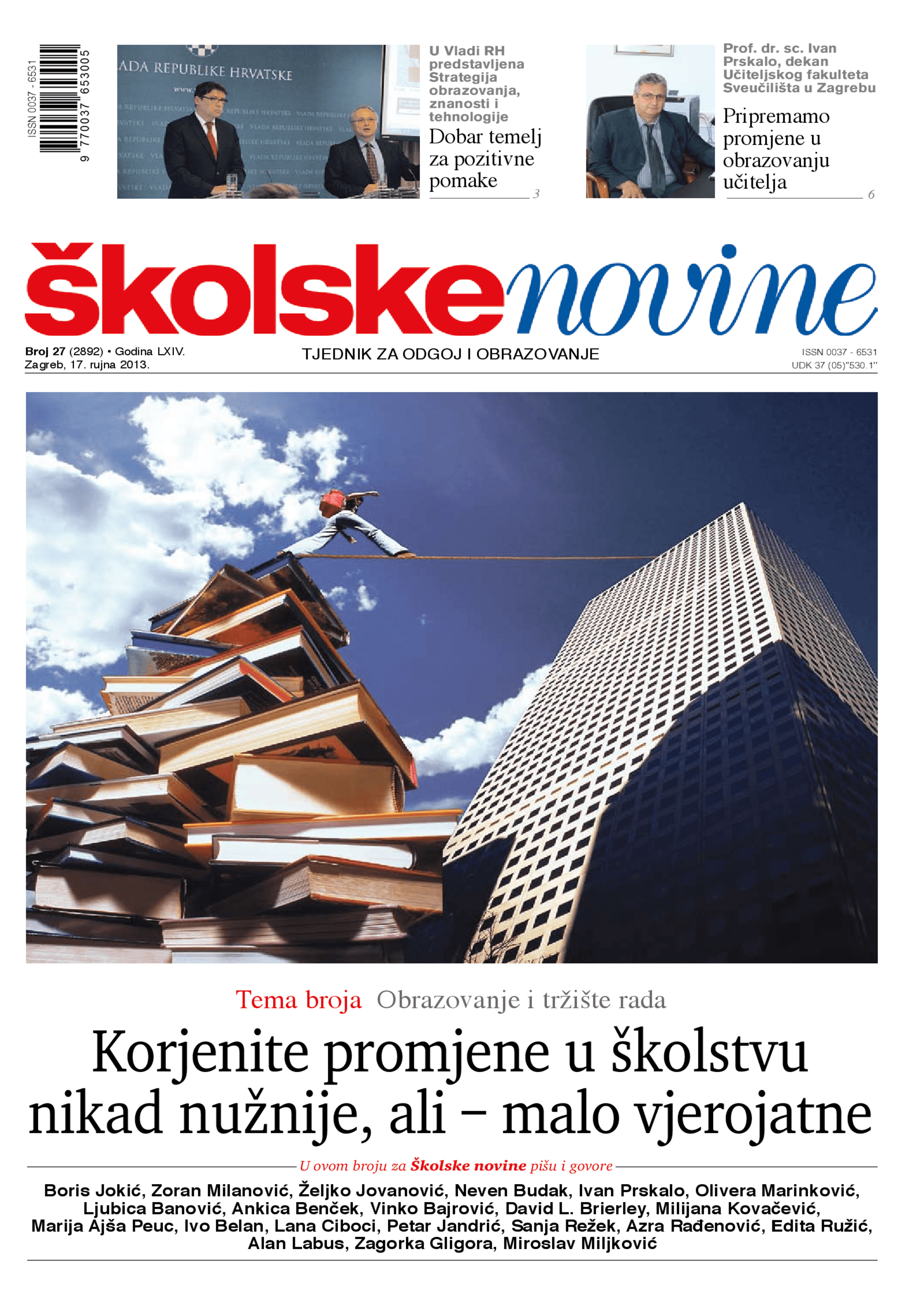 Korjenite promjene u hrvatskom školstvu nikad nužnije, ali – malo vjerojatne