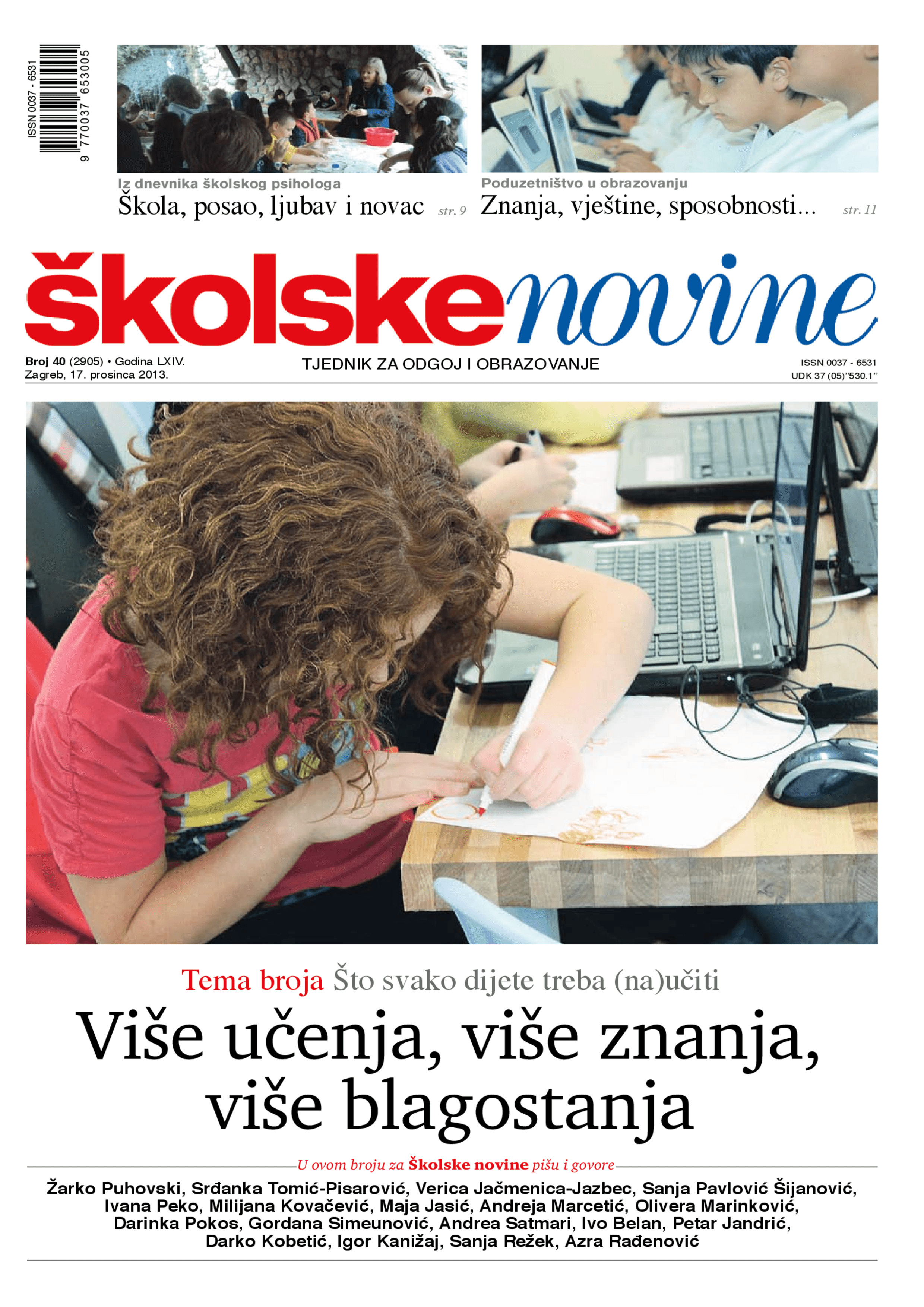Više učenja, više znanja, više blagostanja