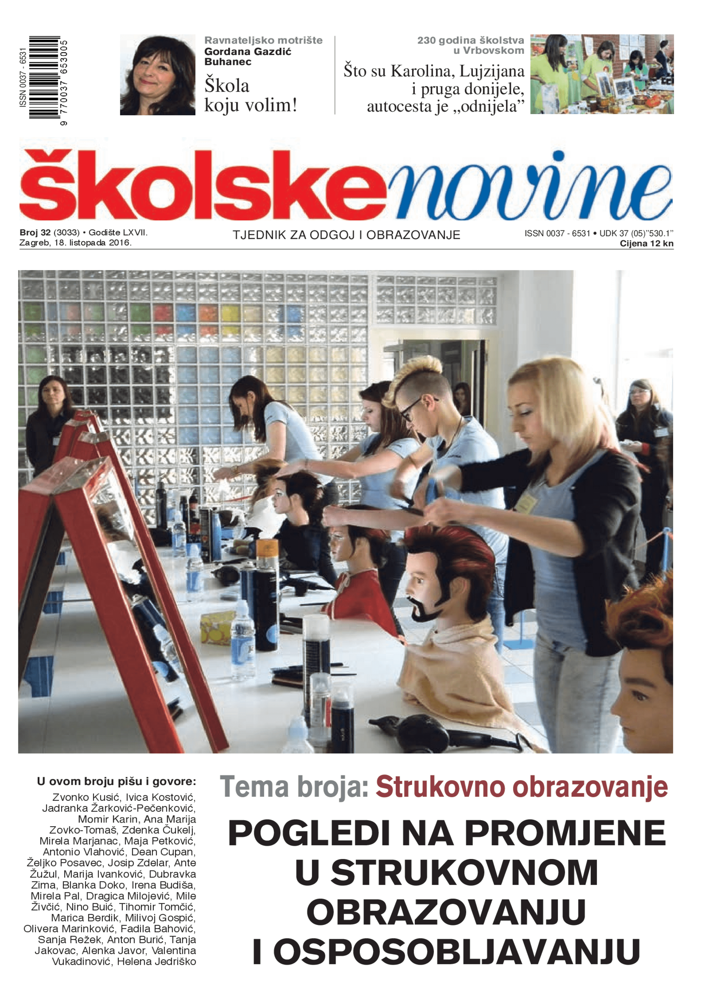 Pogledi na promjene u strukovnom obrazovanju i osposobljavanju