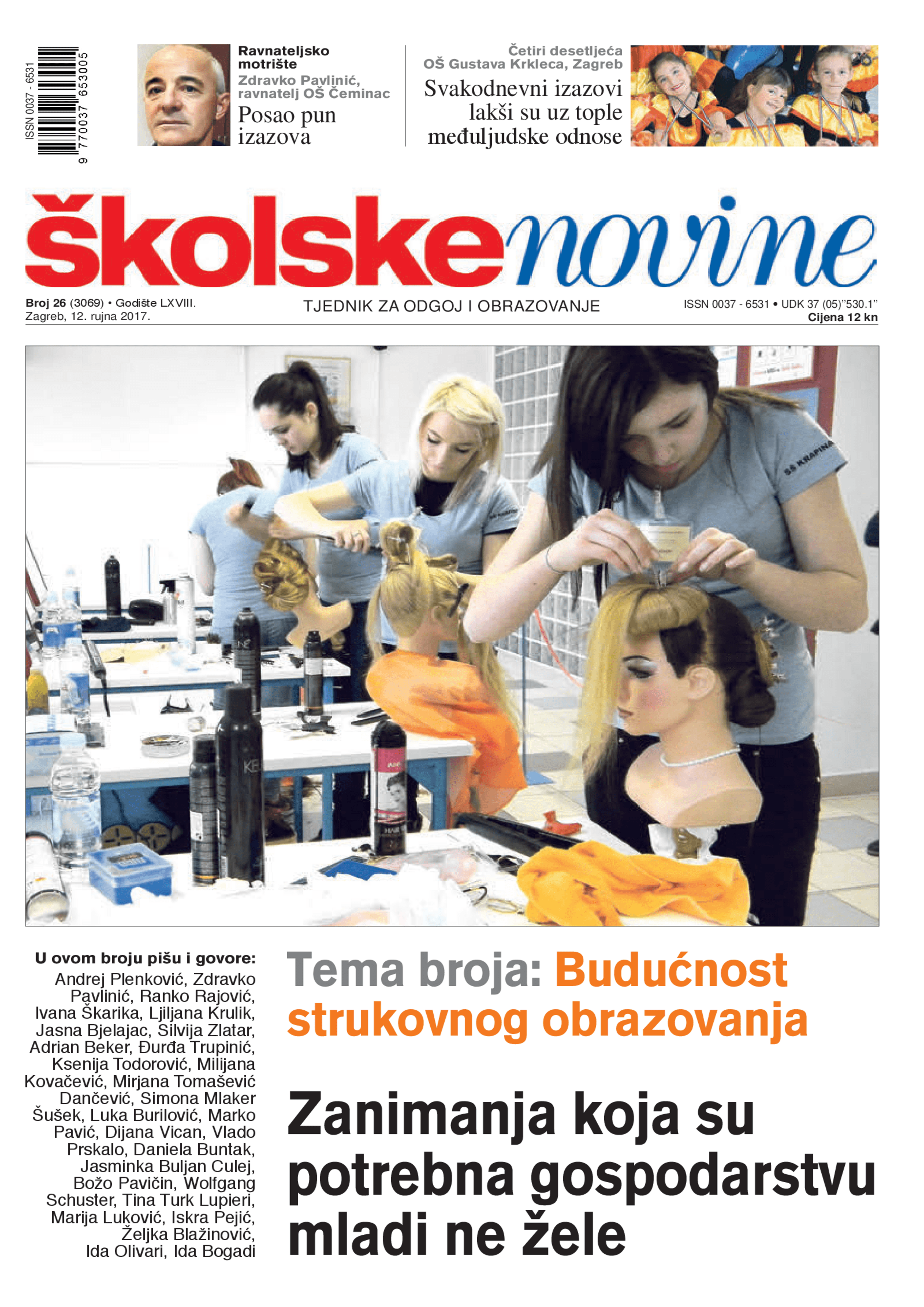 Zanimanja koja su potrebna gospodarstvu mladi ne žele